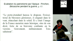 Figuration épique et contre épique de la grande guerre