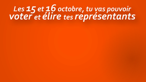 Vote étudiant en ligne le 15 et 16 octobre 2024
