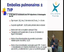 Embolie pulmonaire