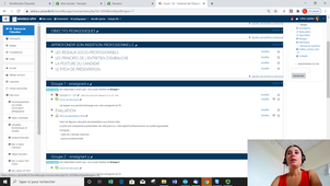Déposer un document sur la page de cours