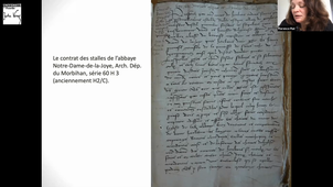 Stalles, chaires et sièges : Mme Piat