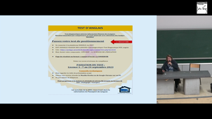 Conférence Mobilité internationale : la maison des langues - Shan Williams