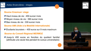 Mobilité internationale : Mme Sekan