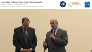 Anciens enjeux, nouveaux défis. Repenser le droit international des droits de l'homme