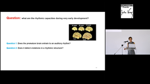 Rhythm and perception during development Mme Sahar Moghimi