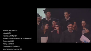 Cérémonie en l'honneur des docteurs de l'UPJV