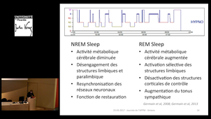 Colloque sur le sommeil