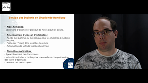 Service des étudiants en situation de handicap