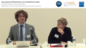 Anciens enjeux, nouveaux défis. Repenser le droit international des droits de l'homme