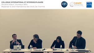 Anciens enjeux, nouveaux défis. Repenser le droit international des droits de l'homme