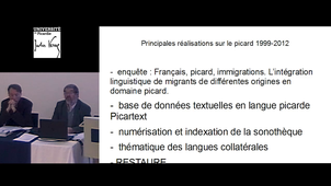 Le picard à l’UPJV : 50 ans, et plus