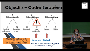 Mobilité internationale : Mme Williams